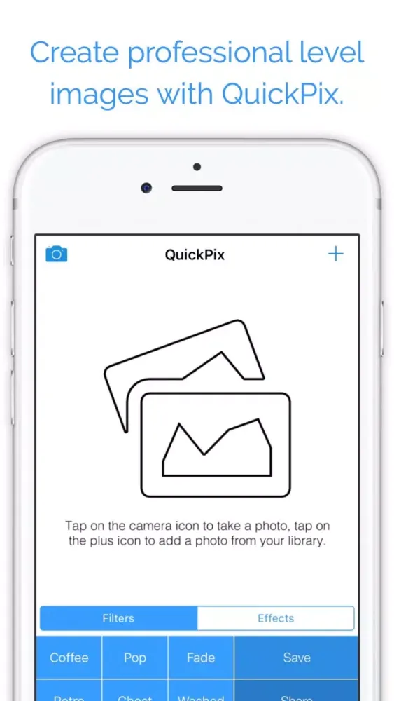 Captures d'écran de QuickPix - Mixable Filters