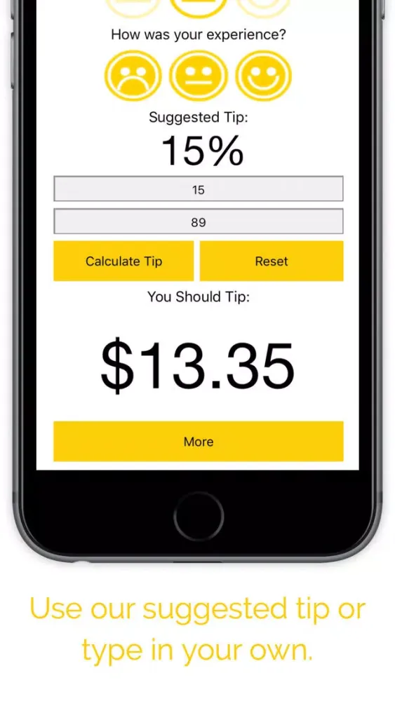Tip Calculator LITE - Tipping Tool سکرین شاٹس