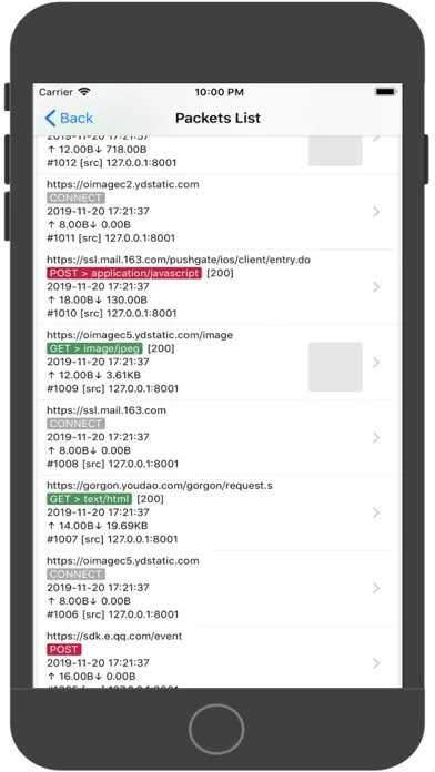 Http Traffic pro - sniffer স্ক্রিনশট