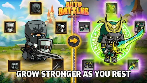 Auto Battles Online: Idle PVP 스크린샷
