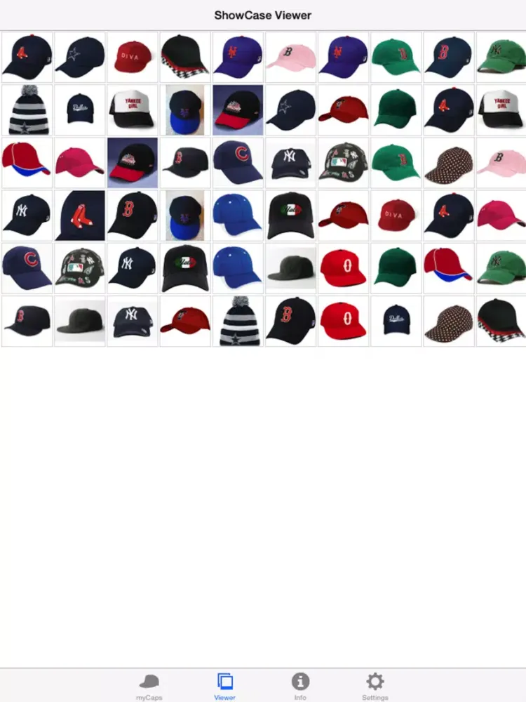 myCaps iPad  Screenshots