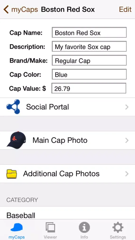myCaps Screenshots