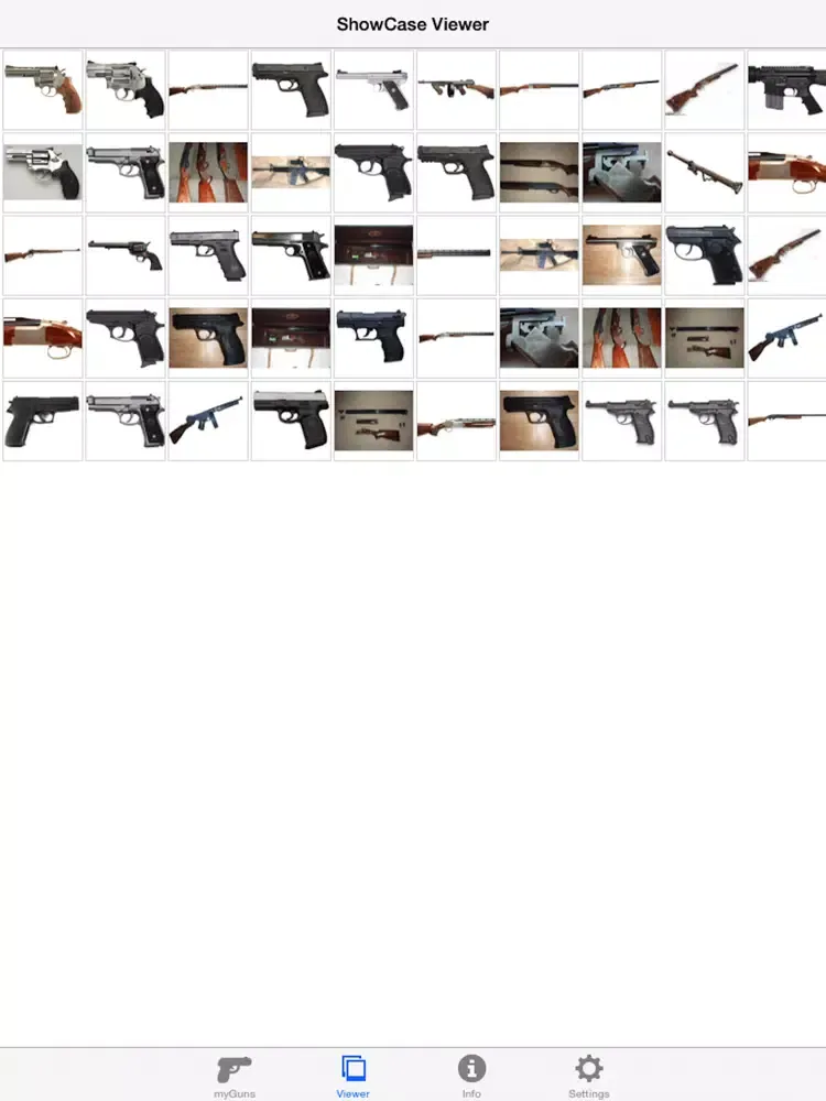 myGuns iPad  Screenshots