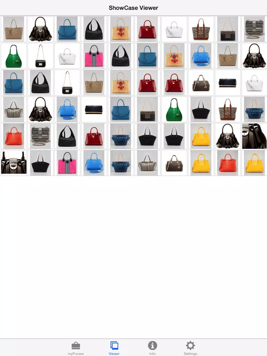 myPurses iPad  スクリーンショット
