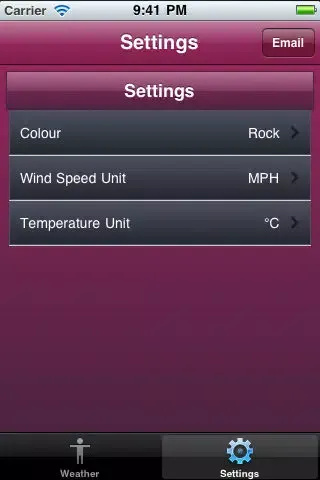 Nano Weather Ekran Görüntüleri