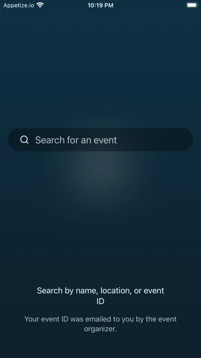 Capturas de tela do William Blair Events