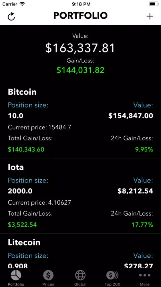 CoinTracker Screenshots