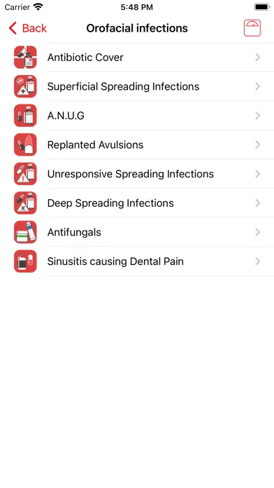 Tangkapan skrin Dental Prescriber