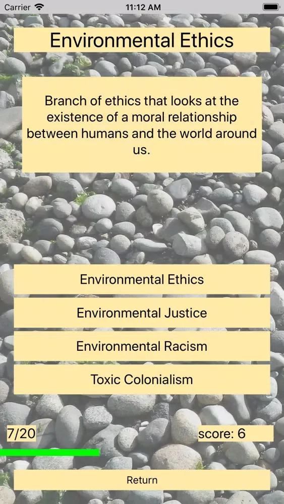 Capturas de tela do ENSC 4 Economics and Values