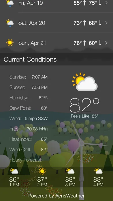 Capturas de tela do What The Forecast?!!