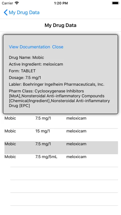 صور My Drug Data
