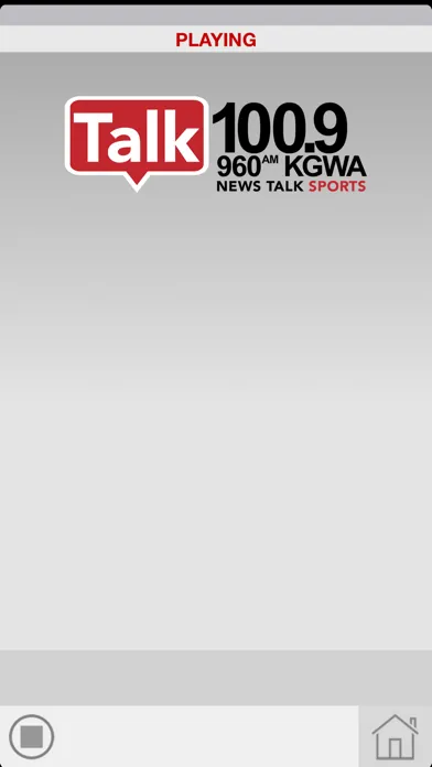 Talk 100.9 KGWA Screenshots