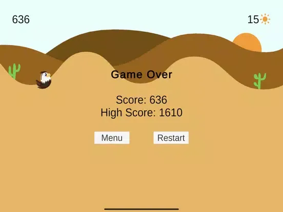 ภาพหน้าจอของ Desert Runner | Eagle iPad 