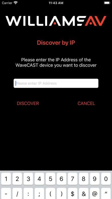 Tangkapan skrin WaveCAST Audio Receiver