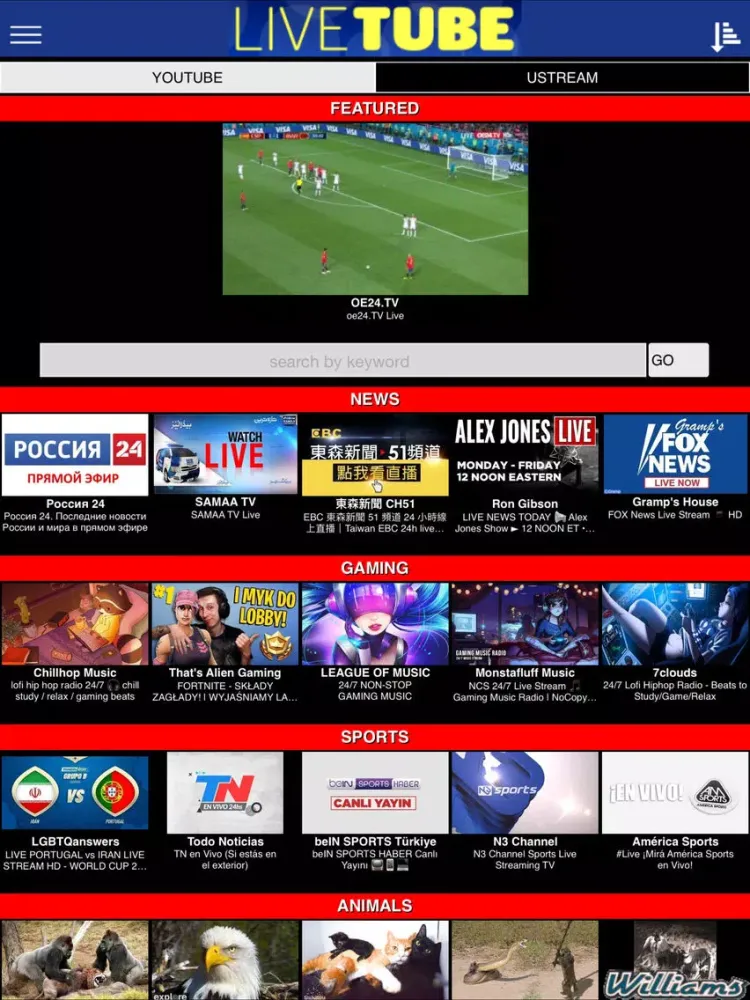 تصاویر LiveTube iPad 