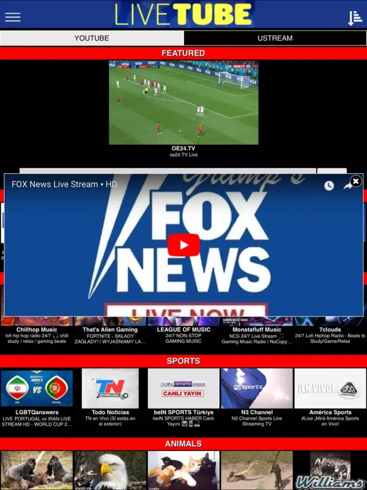تصاویر LiveTube iPad 