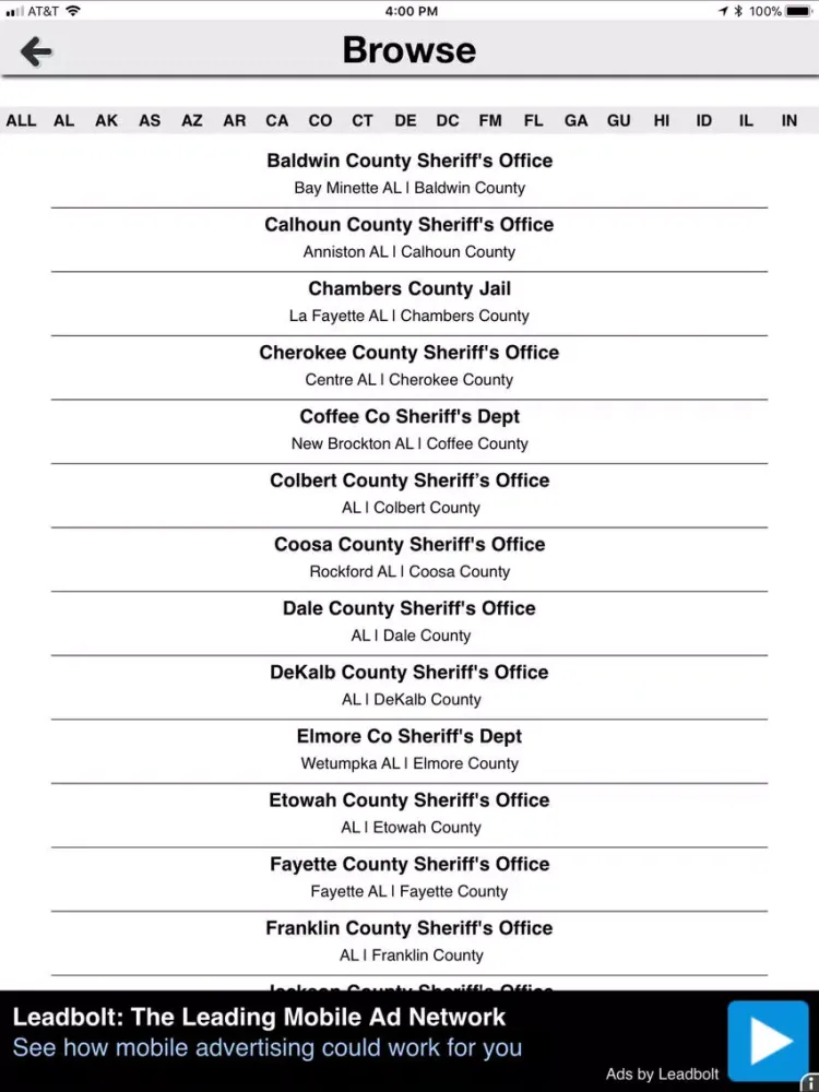 USA Arrests iPad  Screenshots