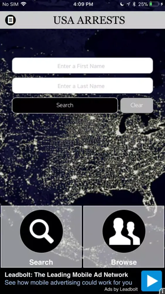 USA Arrests Screenshots
