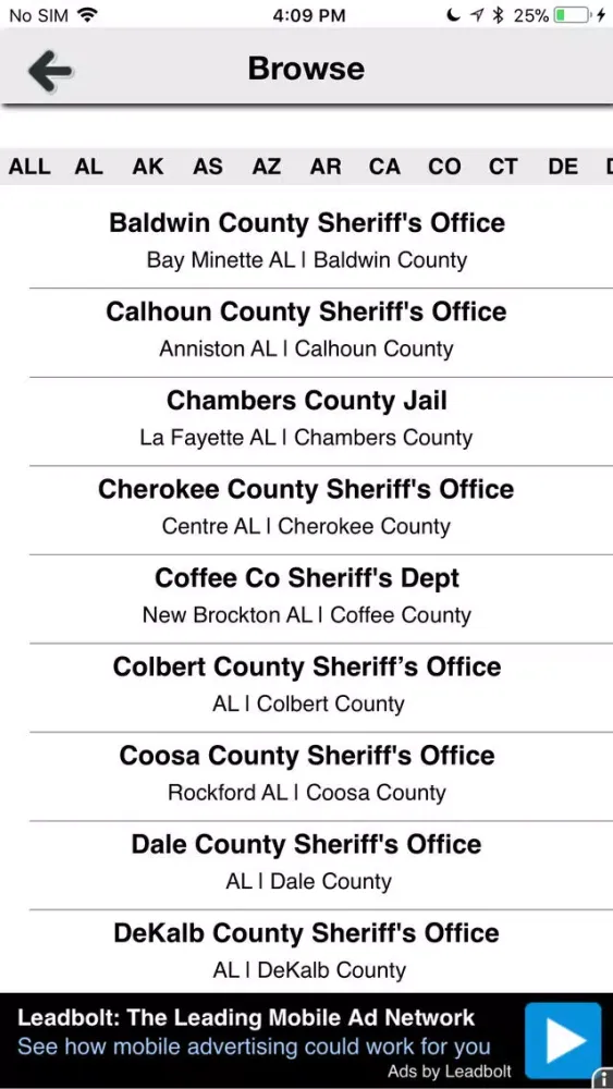 USA Arrests Screenshots