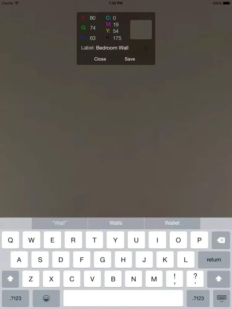Shade: Real World Color Identifier iPad 应用截图