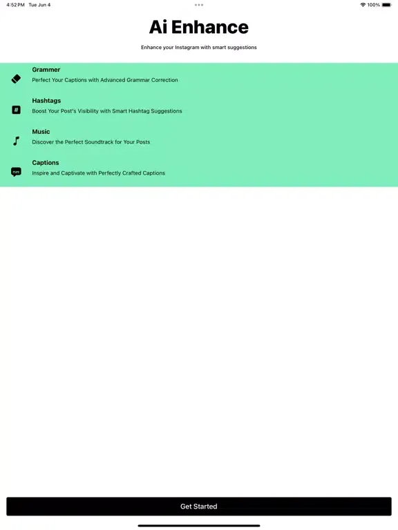 Captures d'écran de BoostAi+ TikTok Gain Followers iPad 