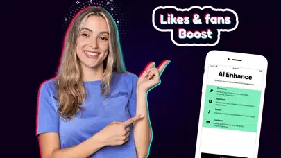 Captures d'écran de BoostAi+ TikTok Gain Followers
