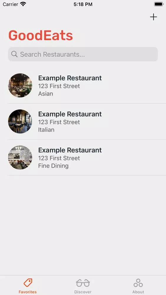 GoodEats - Restaurant Guide سکرین شاٹس