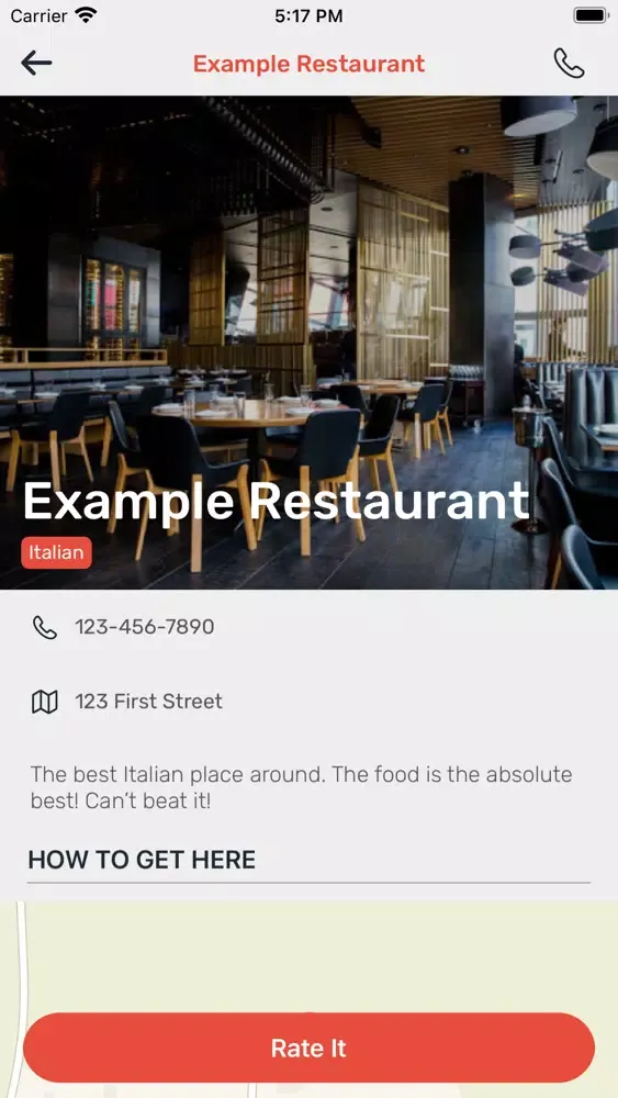 GoodEats - Restaurant Guide سکرین شاٹس