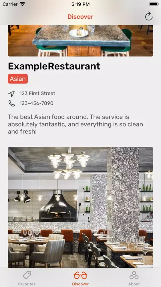 GoodEats - Restaurant Guide سکرین شاٹس