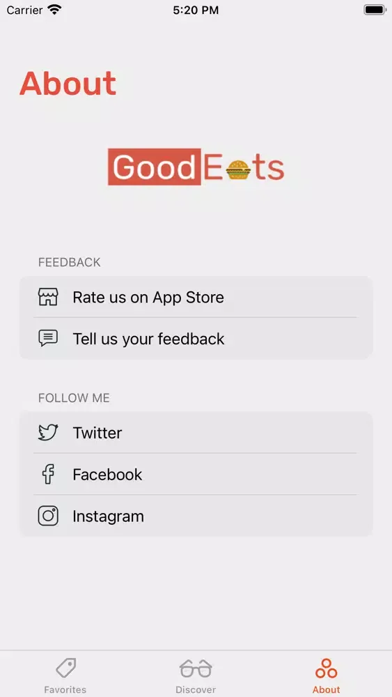 GoodEats - Restaurant Guide سکرین شاٹس