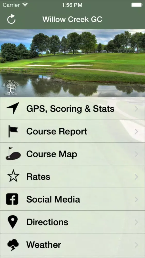 Willow Creek Golf Club應用截圖