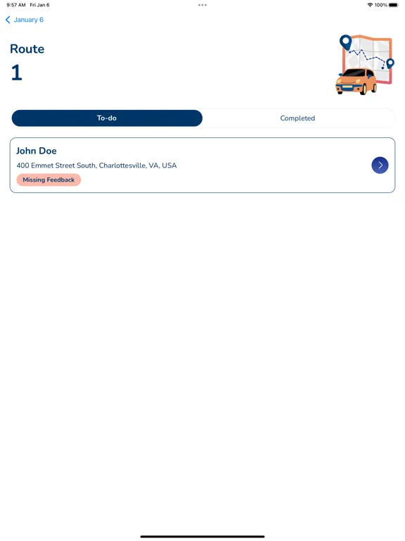 Meals on Wheels CA iPad 应用截图