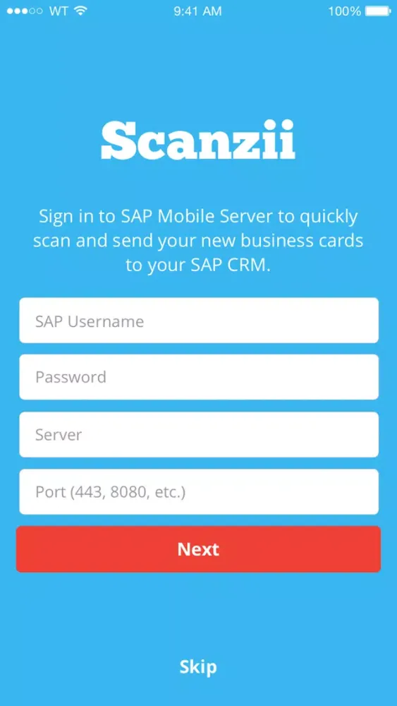 Scanzii - Business Card Scanner سکرین شاٹس