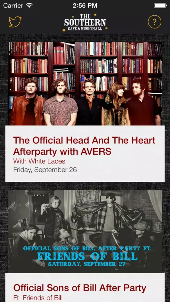 Capturas de tela do The Southern Cafe & Music Hall
