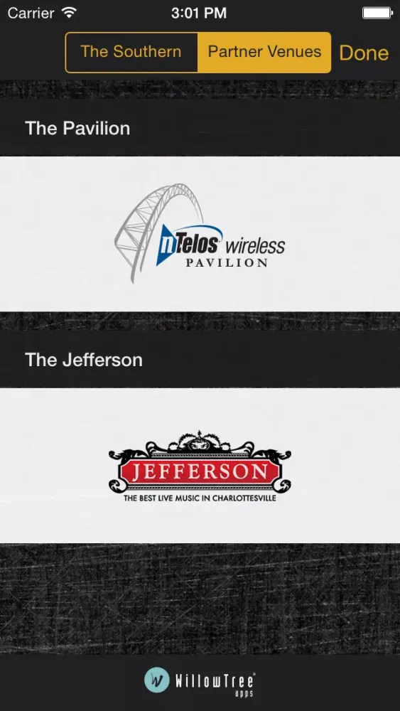 Capturas de tela do The Southern Cafe & Music Hall