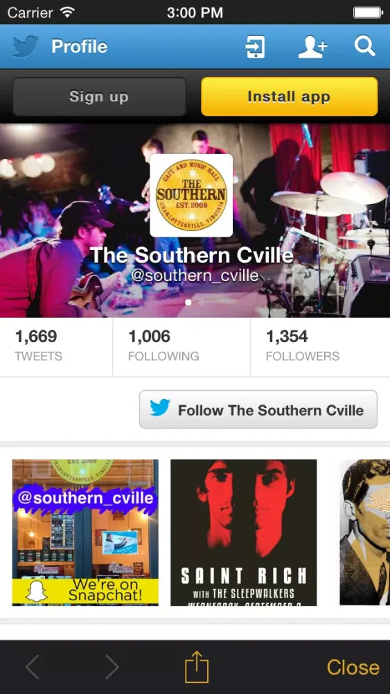 Capturas de tela do The Southern Cafe & Music Hall