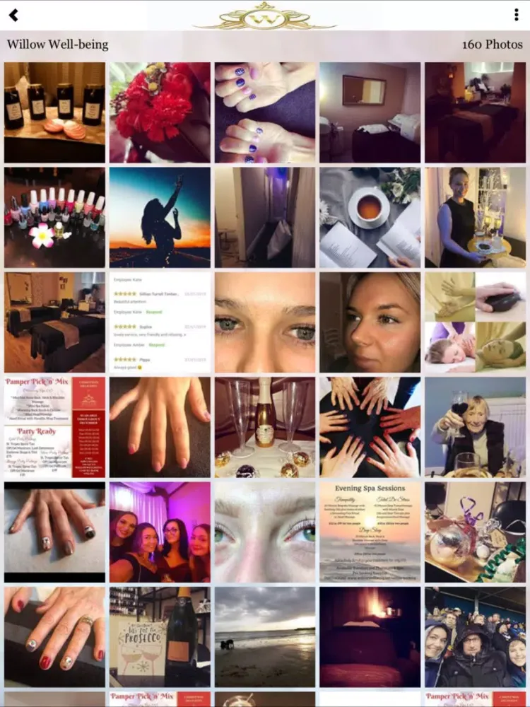 Capturas de pantalla de Willow Well-being iPad 