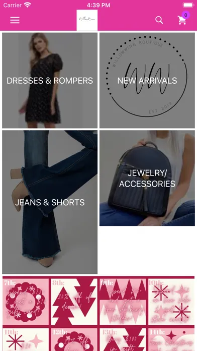 WillowWinn Boutique Screenshots