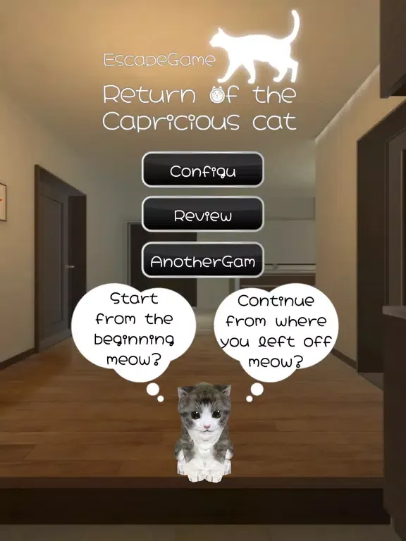 Screenshot di EscapeGame Fickle Cat's Thanks iPad 