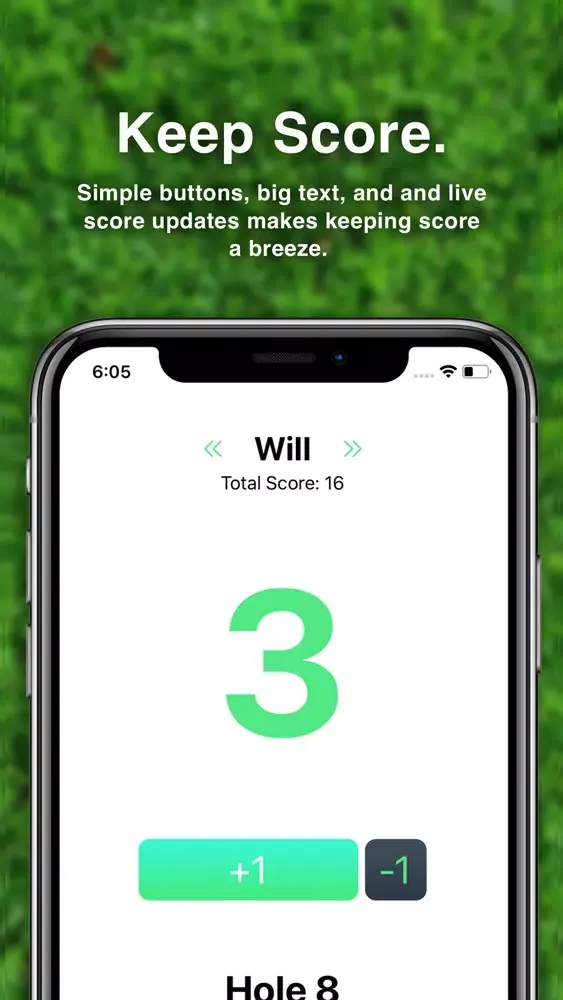 Скриншоты PuttPutt Mini Golf Score Card