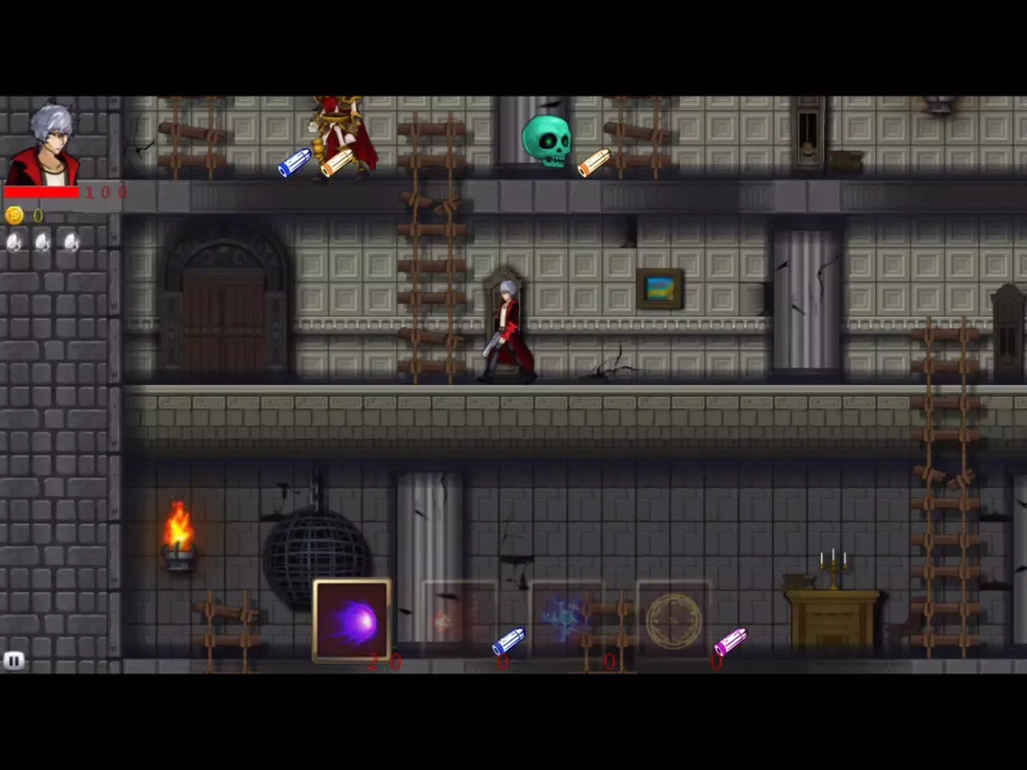 Screenshot di Evil Trek: Cave Pixel Shooter iPad 