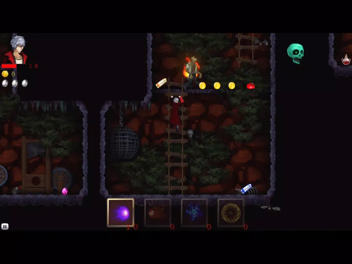 Screenshot di Evil Trek: Cave Pixel Shooter iPad 