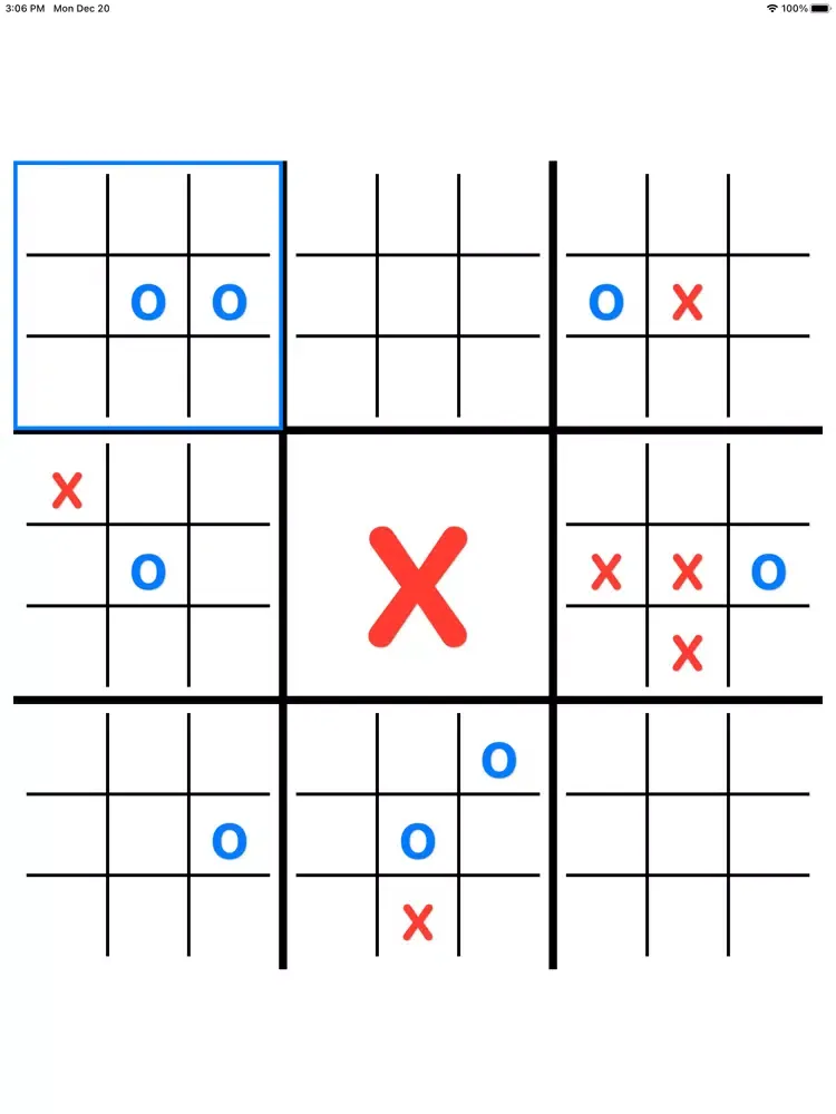 ภาพหน้าจอของ Extreme Tic Tac Toe iPad 