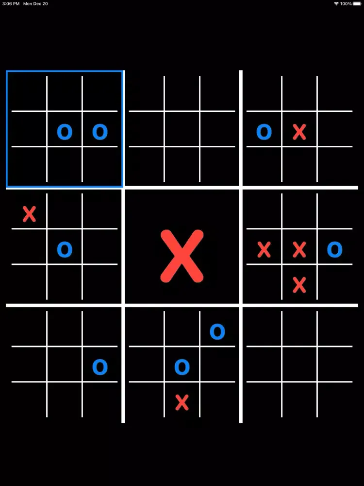 ภาพหน้าจอของ Extreme Tic Tac Toe iPad 