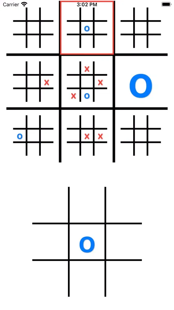ภาพหน้าจอของ Extreme Tic Tac Toe