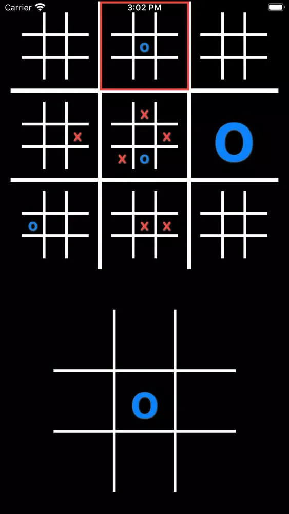 ภาพหน้าจอของ Extreme Tic Tac Toe
