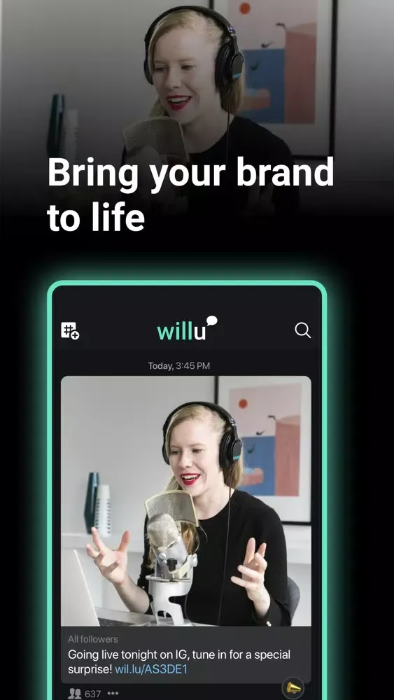 Willu: Hashtag Messaging स्क्रीनशॉट