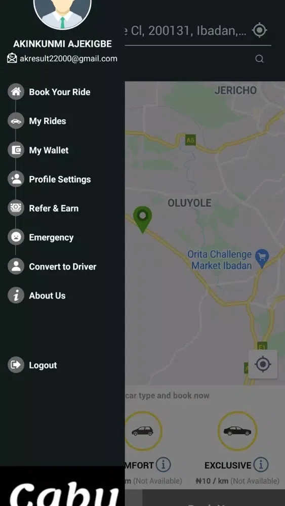 Tangkapan layar Cabu Nigeria