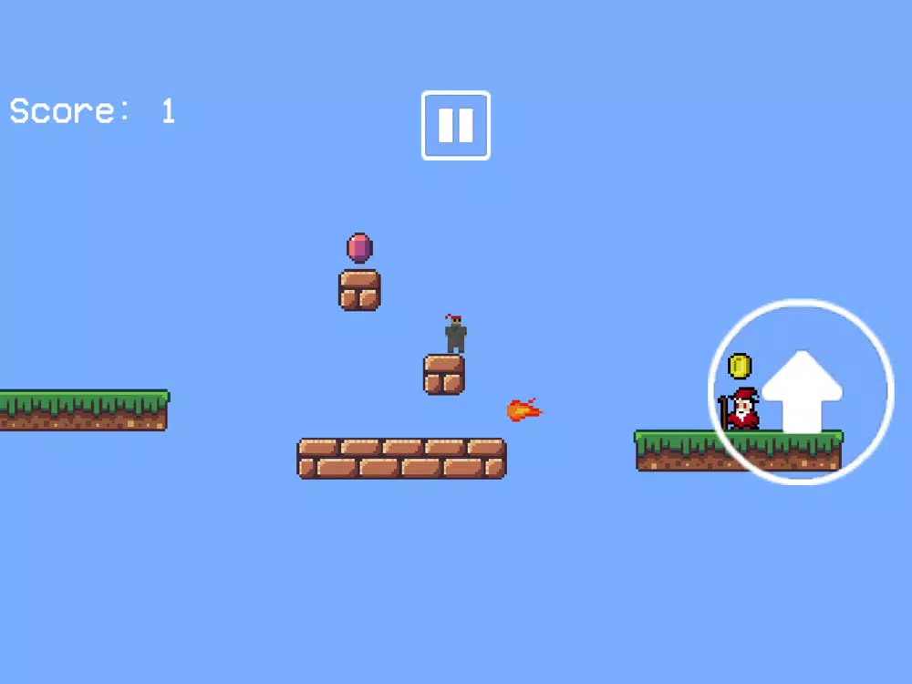 Tangkapan skrin Jumpin' Jimmy iPad 