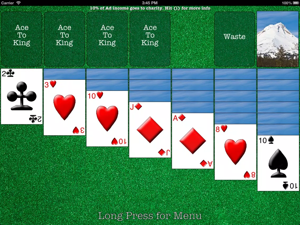 Easy Peasy Solitaire iPad  سکرین شاٹس